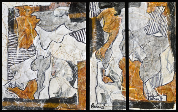 Collage of Figures by Deanna Thibault